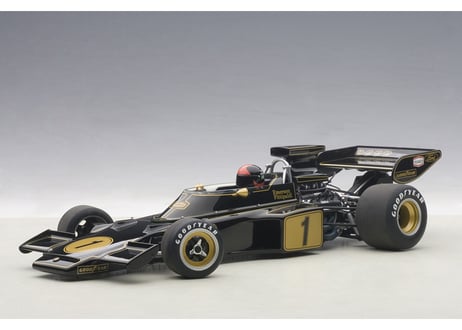 AUTOart 1/18　ロータス 72E 1973 #1 エマーソン・フィッティパルディ 87328（ドライバーフィギュア付き）　 87328