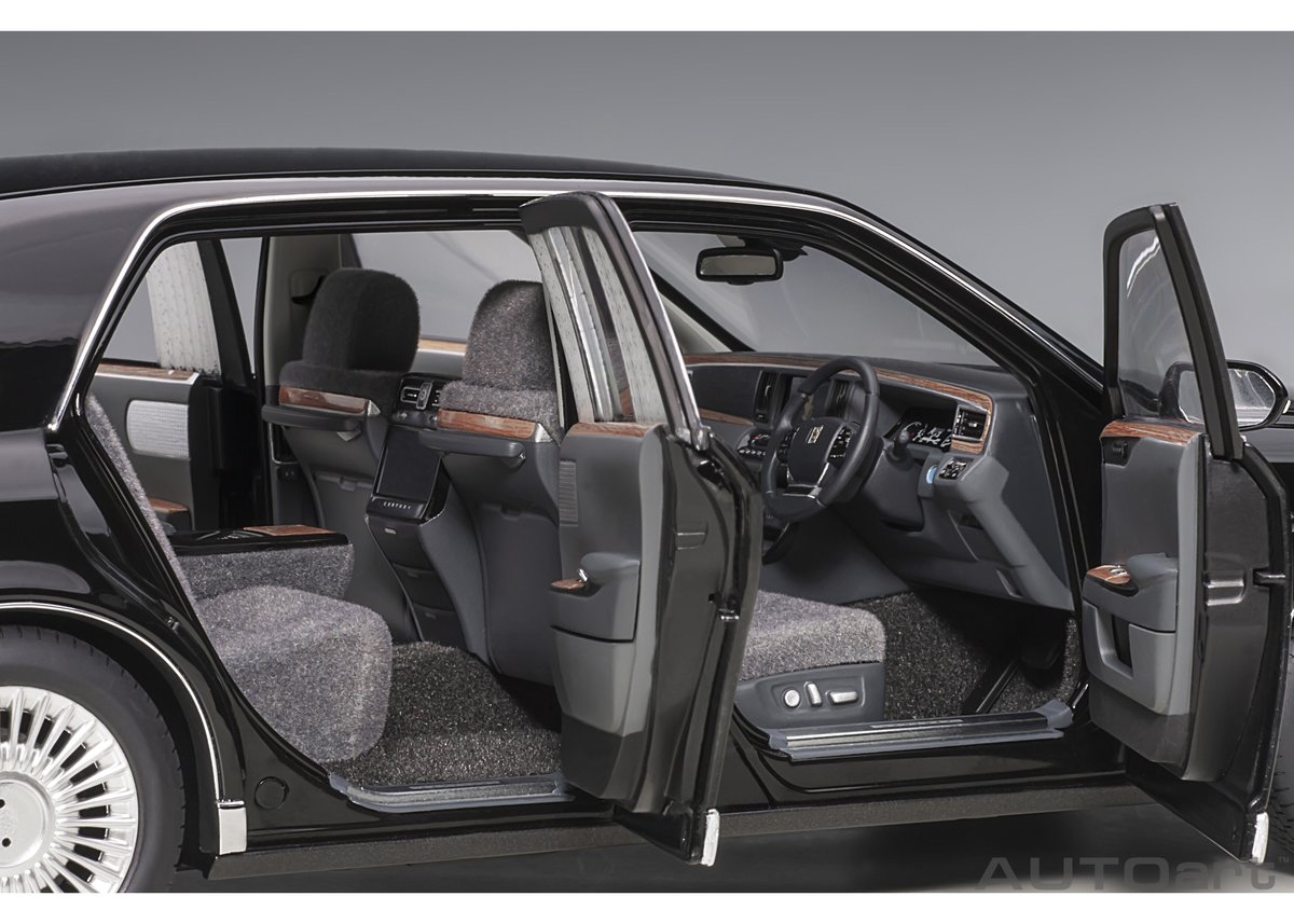 特価 美品 ドア開閉 1/18 AUTOart センチュリー ブラック - メルカリ