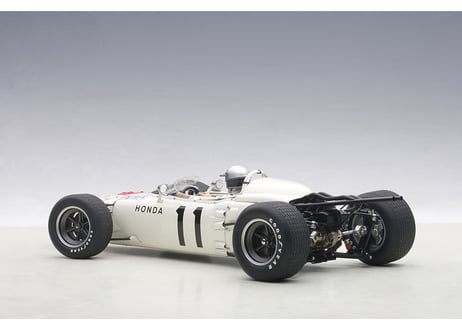 AUTOart 1/18　ホンダ RA272 F1 1965 #11 メキシコGP 優勝 (リッチー・ギンサー＜ドライバーフィギュア付き＞)　世界2,000台限定　86599