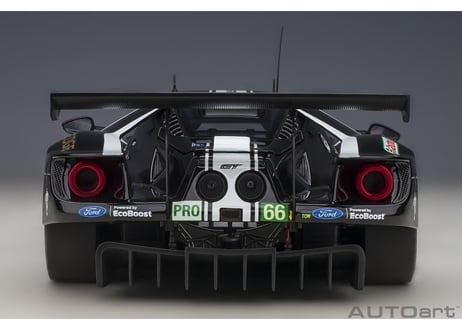 AUTOart 1/18　フォード GT 2019 #66 （ル・マン24時間レース LMGTE Proクラス）（ブラック／ホワイト）　81910