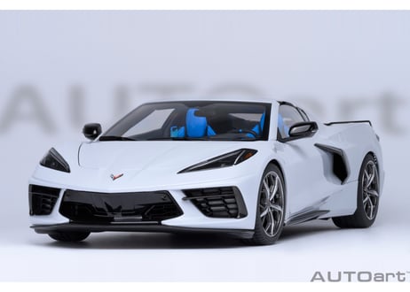 AUTOart 1/18　シボレー コルベット （C8） スティングレイ Z51 （グレー・メタリック）　71284