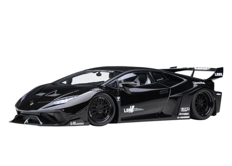 AUTOart 1/18　 リバティーウォーク LB‐シルエット ワークス ランボルギーニ ウラカン GT （ブラック）　79129