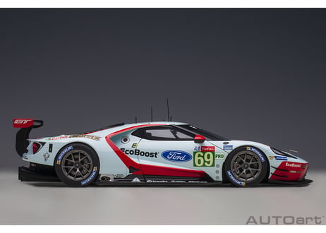 AUTOart 1/18　フォード GT 2019 #69 （ル・マン24時間レース LMGTE Proクラス）（ライトブルー／レッド）　81913