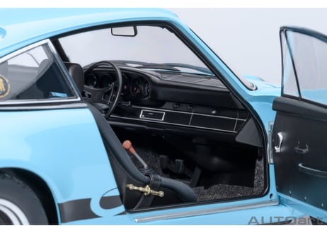 AUTOart 1/18　ポルシェ 911 カレラ 2.7 RS （ガルフブルー／ブラック・ストライプ）　78032