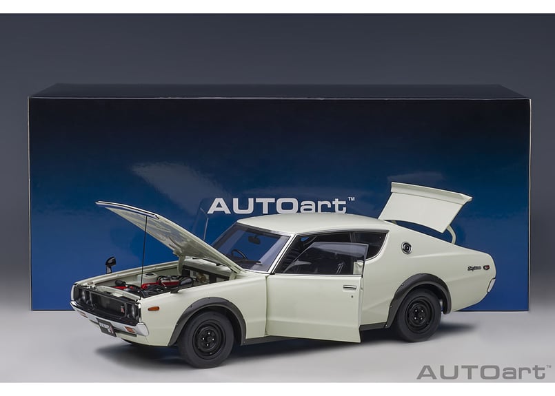 AUTOart 1/18 日産 スカイライン 2000 GT-R （KPGC110） （ホワイ