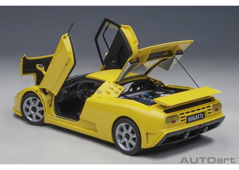 AUTOart 1/18 ブガッティ EB110 SS (イエロー) 70918 | AUTO AUTOart 1/18 ブガッティ EB110 SS (イエロー) 70918 | AUTO