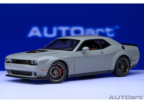 AUTOart 1/18　ダッジ チャレンジャー R/T スキャットパック ワイドボディ 2022 （SMOKE SHOW / グレー）　71774