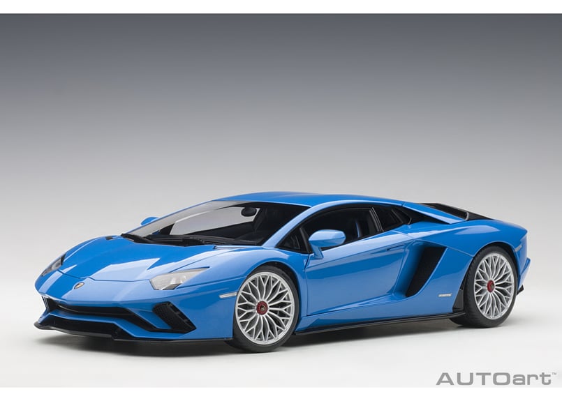 AUTOart 1/18 ランボルギーニ アヴェンタドール S （パール・ブルー 