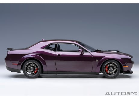AUTOart 1/18　ダッジ チャレンジャー R/T スキャットパック ワイドボディ 2022 （HELLRAISIN / メタリック・パープル）　71771