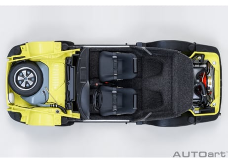 AUTOart 1/18　ポルシェ 911 カレラ 2.7 RS （ライトイエロー／グリーン・ストライプ）　78033
