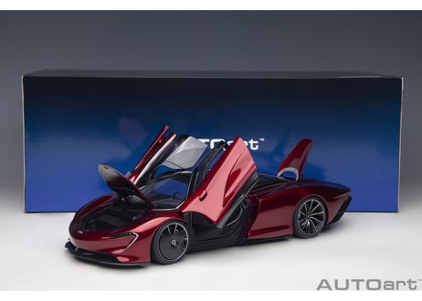 AUTOart 1/18　 マクラーレン スピードテール （メタリック・レッド）　76087