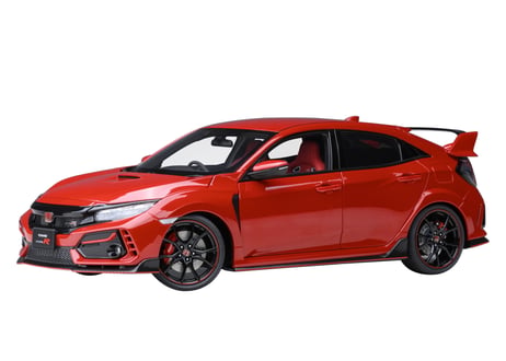 AUTOart 1/18　ホンダ シビック タイプR （FK8） 2021 （フレームレッド）　73223