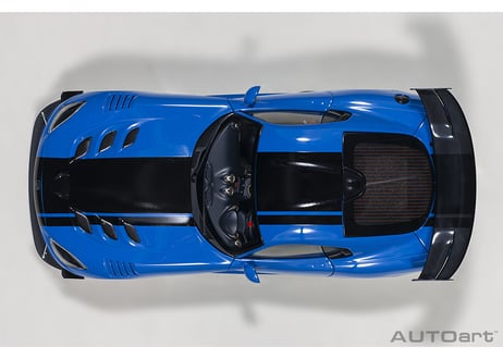 AUTOart 1/18　ダッジ バイパー ACR （ブルー／ブラック・ストライプ）　71734