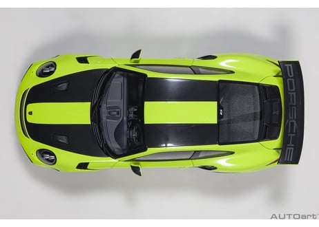 AUTOart 1/18　ポルシェ 911 （991.2） GT2 RS ヴァイザッハ・パッケージ （ライトグリーン／カーボンブラック）　78187