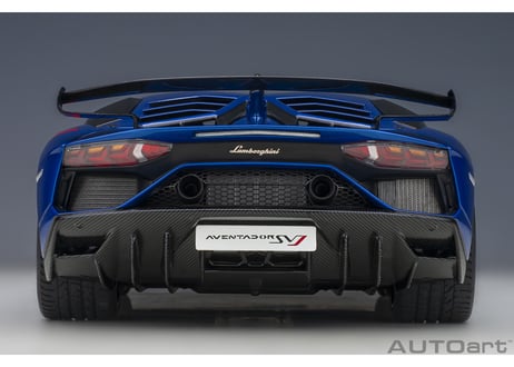 AUTOart 1/18　ランボルギーニ アヴェンタドール SVJ （メタリック・ブルー）　79174