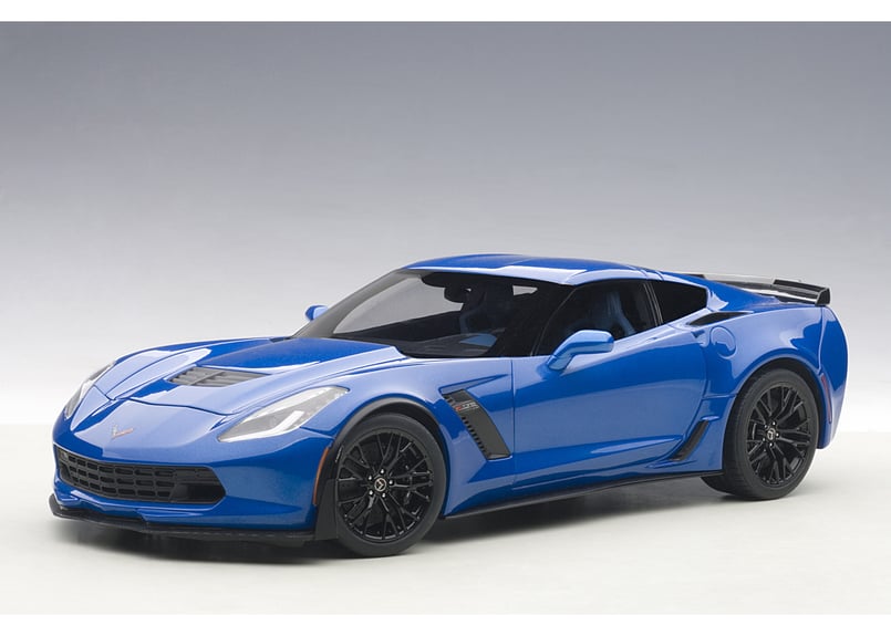 AUTOart 1/18 シボレー コルベット (C7) Z06 (ブルー) 71265 |