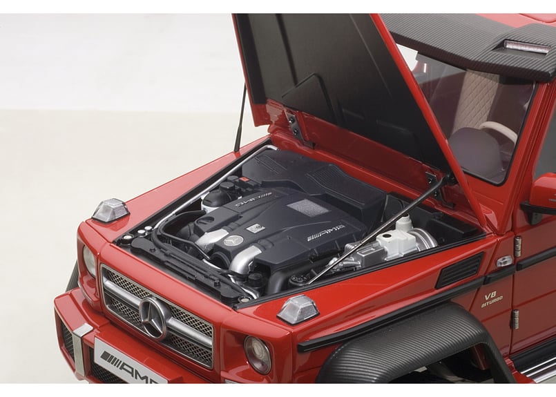 1/18 メルセデス ベンツ G63 AMG 6x6 （レッド） 76304 | AUTOar