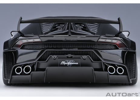 AUTOart 1/18　 リバティーウォーク LB‐シルエット ワークス ランボルギーニ ウラカン GT （ブラック）　79129