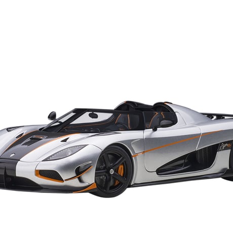 AUTOart 1/18　ケーニグセグ アゲーラ RS （メタリック・シルバー／カーボンブラック）　79024