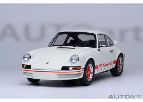 AUTOart 1/18　ポルシェ 911 カレラ 2.7 RS （グランプリホワイト／レッド・ストライプ）　78030