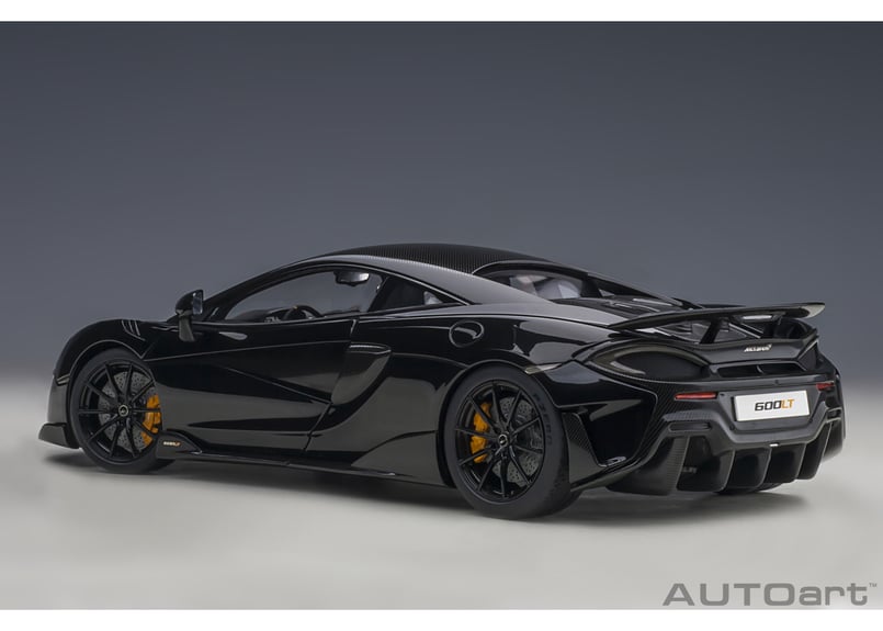 [SUK]AUTOart 1/18 マクラーレン 600LT 黒 AUTOart 1/18 マクラーレン 600LT （ブラック／カーボン・ルーフ