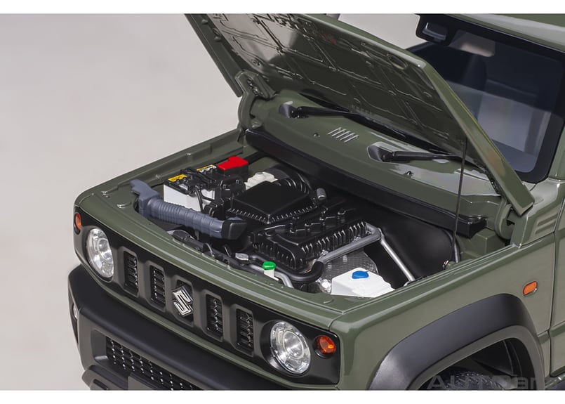 オートアート1/18 スズキ ジムニー シエラ (JB74) モスグリーン 楽天市場】【デアゴスティーニ公式ストア】スズキ ジムニー シエラ