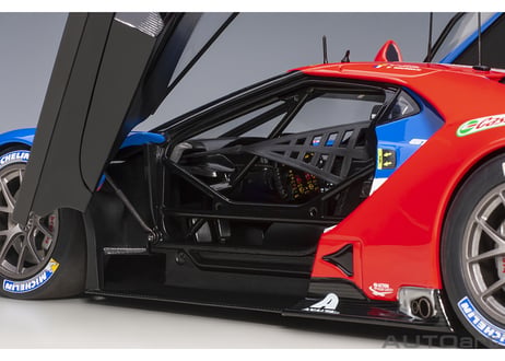 AUTOart 1/18　フォード GT 2019 #68 （ル・マン24時間レース LMGTE Proクラス）（ブルー／ホワイト／レッド）　81912