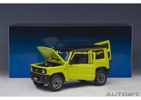 AUTOart 1/18　スズキ ジムニー （JB64） （イエロー／ブラック・ルーフ）　78501