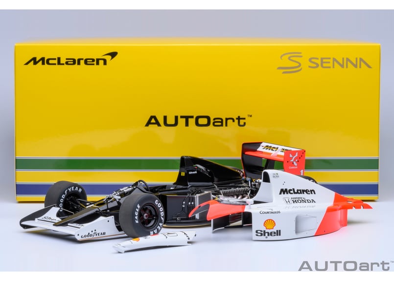 AUTOart 1/18 マクラーレン ホンダ MP4/6 日本GP 1991年 #1 （アイ...