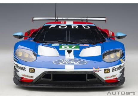 AUTOart 1/18　フォード GT 2017 #67 （ル・マン24時間レース LMGTE Proクラス2位）　81710