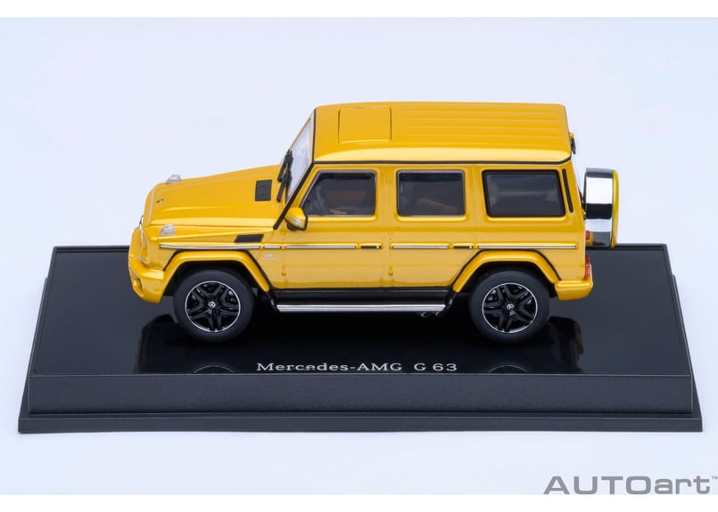 AUTOart 1/64 メルセデス・AMG G 63 2017 （イエロー） 20201 |