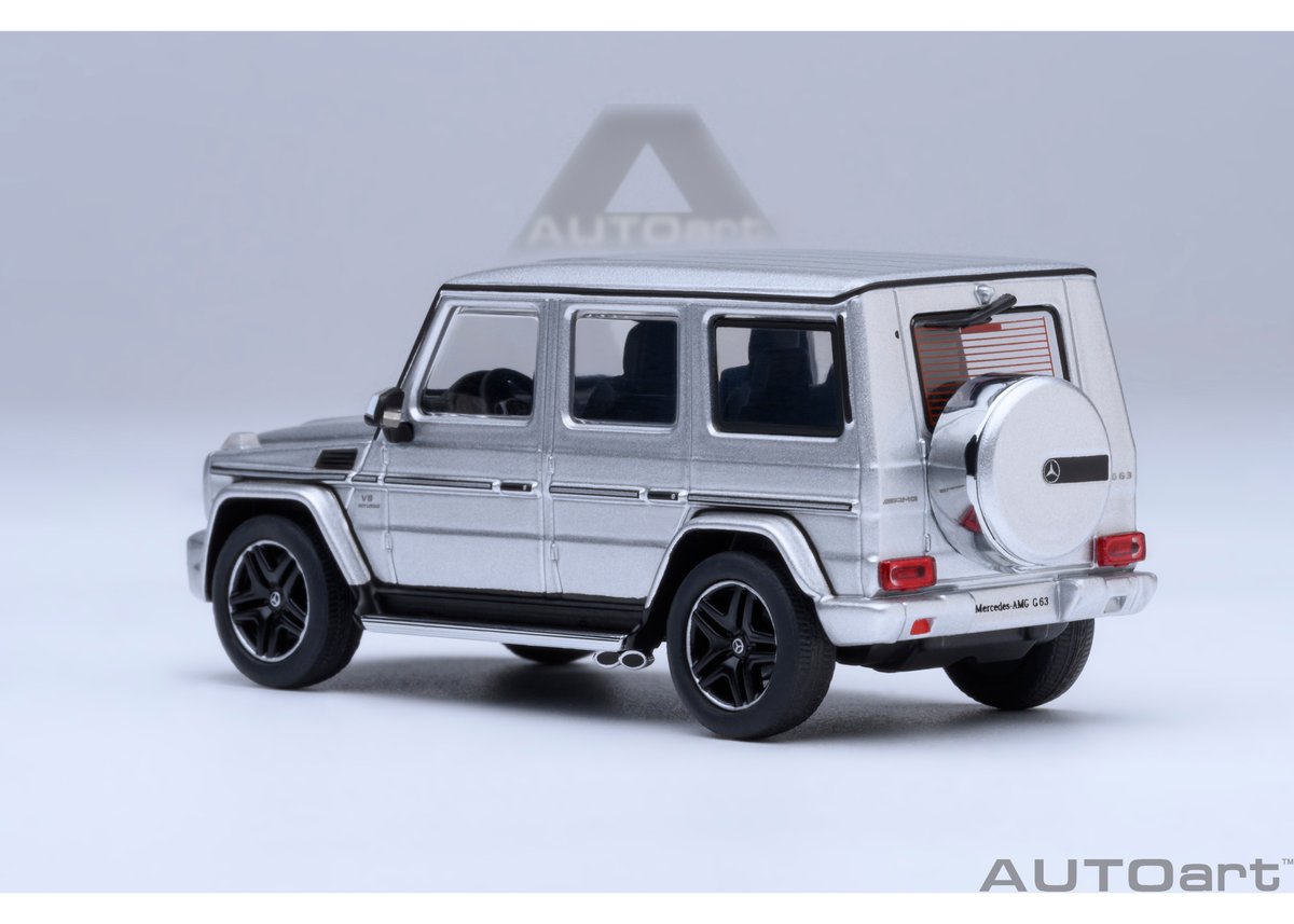 AUTOart 1/64 メルセデス・AMG G 63 2017 （シルバー） 20114 |