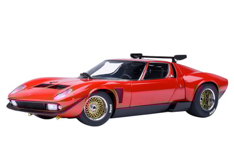 AUTOart 1/18　ランボルギーニ ミウラ SVR “イオタ” （レッド）　79171
