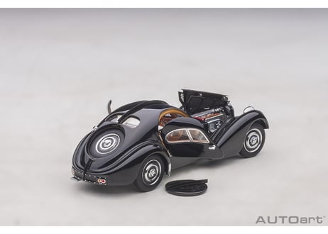 AUTOart 1/43　ブガッティ タイプ57SC アトランティック 1938 （ブラック／ディスクホイール）　50946