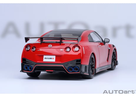 AUTOart 1/18　日産 GT-R （R35） ニスモ スペシャルエディション （バイブラントレッド）　77502