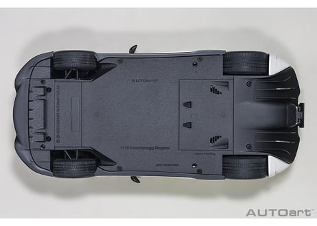 AUTOart 1/18　ケーニグセグ レゲーラ （ホワイト／カーボンブラック／レッド）　79027