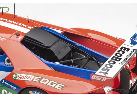 AUTOart 1/18　フォード GT 2016 #66 （ル・マン24時間レース LMGTE Proクラス4位）　81610