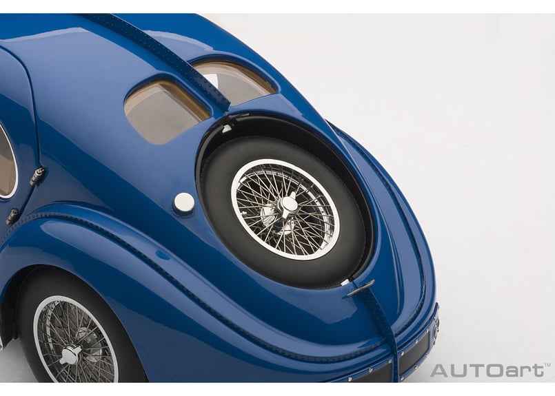 AUTOart 1/18 ブガッティ タイプ57SC アトランティック 1938 （ブルー