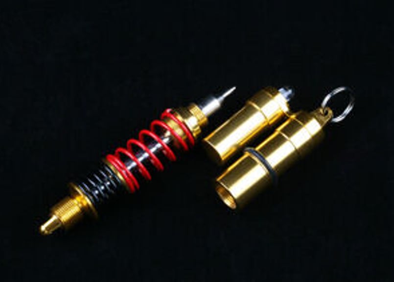 AUTOartDESIGN ダンパーペン・LEDトーチ (ゴールド) 完成品 AUTOart ダンパーペン・LEDトーチ（ゴールド） 42002 | AUTOart ON