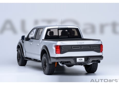 AUTOart 1/18　フォード F-150 ラプター スーパークルー 2019 （メタリック・シルバー）　72950