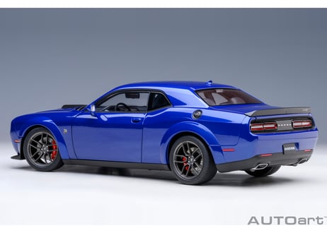 AUTOart 1/18　ダッジ チャレンジャー R/T スキャットパック ワイドボディ 2022 （INDIGO BLUE / メタリック・ブルー）　71772
