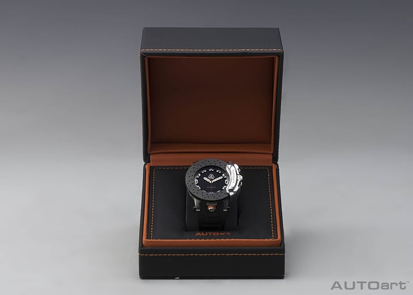 AUTOart スポーツ キャリパー ウォッチ （カーボン ブラック