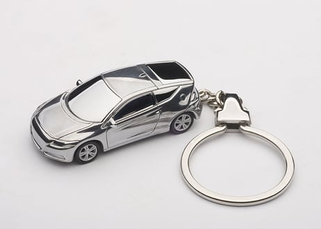 AUTOart  1/87スケール　ホンダ CR-Z キーチェーン （アルミニウム）　41601
