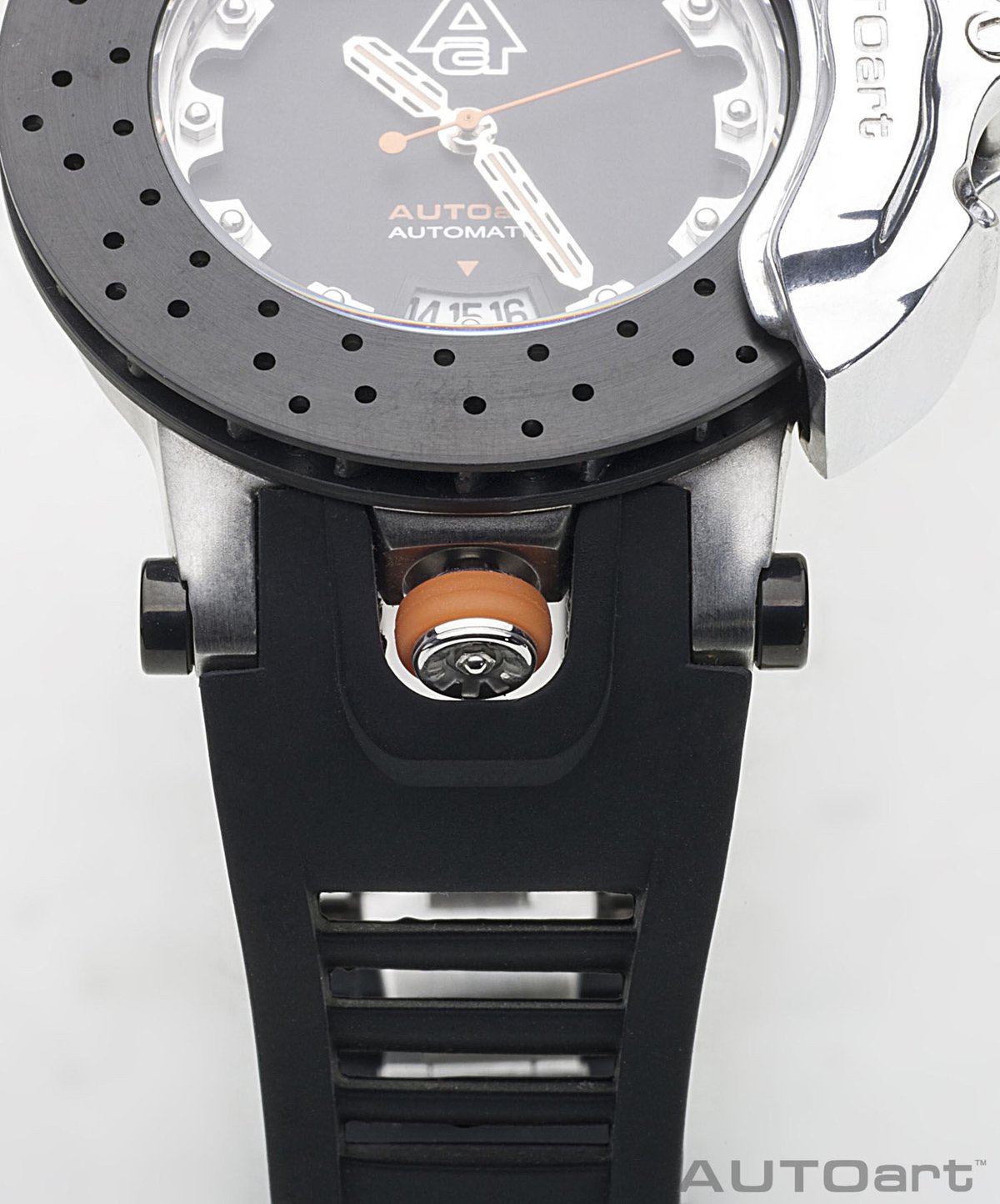 AUTOart スポーツ キャリパー ウォッチ （カーボン ブラック ディスク