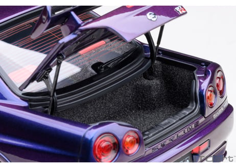 AUTOart 1/18　ニスモ R34 GT-R Z-tune （ミッドナイトパープルⅢ）　77464