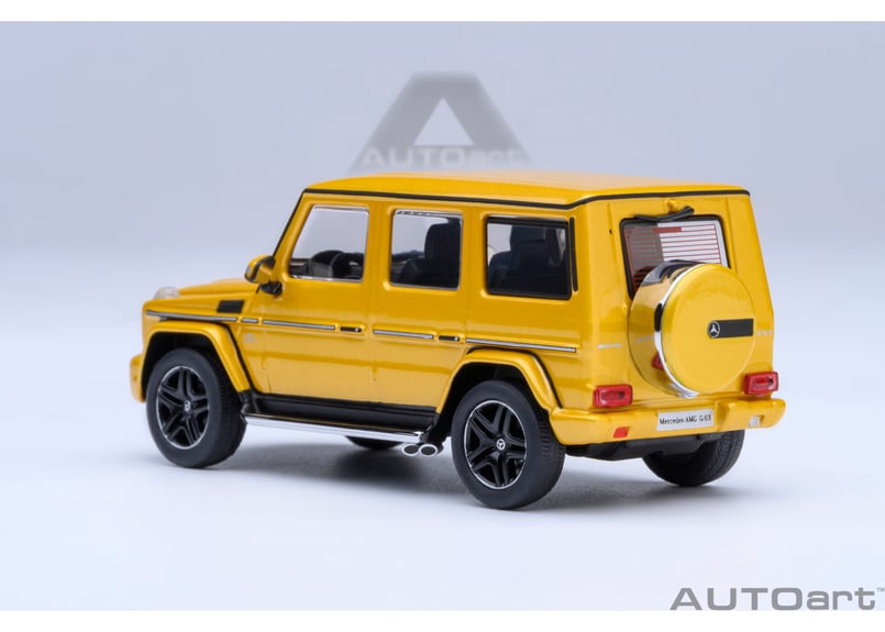 AUTOart 1/64 メルセデス・AMG G 63 2017 （イエロー） 20201 |