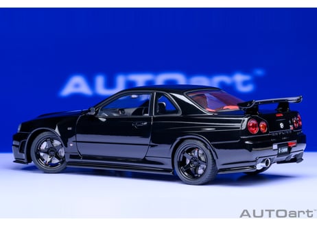 AUTOart 1/18　ニスモ R34 GT-R Z-tune （ブラックパール）　77463