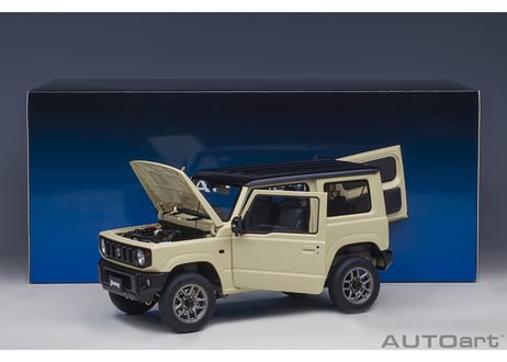 AUTOart 1/18　スズキ ジムニー （JB64） （アイボリー・メタリック／ブラック・ルーフ）　78500
