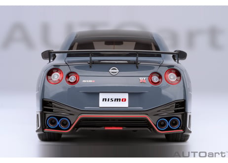 AUTOart 1/18　日産 GT-R （R35） ニスモ スペシャルエディション （NISMOステルスグレー）　77505