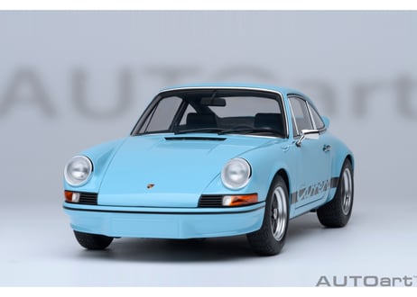 AUTOart 1/18　ポルシェ 911 カレラ 2.7 RS （ガルフブルー／ブラック・ストライプ）　78032